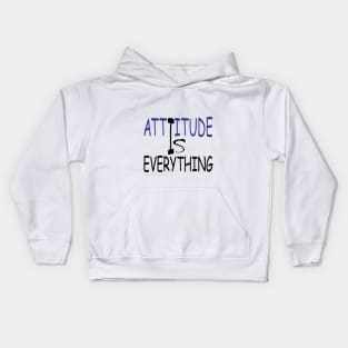 All about Attitudes|Design Kids Hoodie